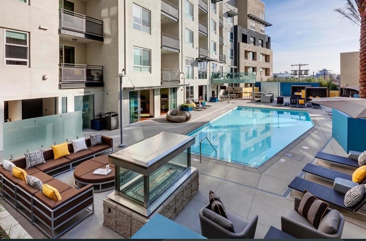 Luxury 2 Bedroom 2 Bathroom With Fitness Center And Pool Los Angeles Exterior photo